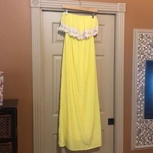 Yellow Maxi Dress
